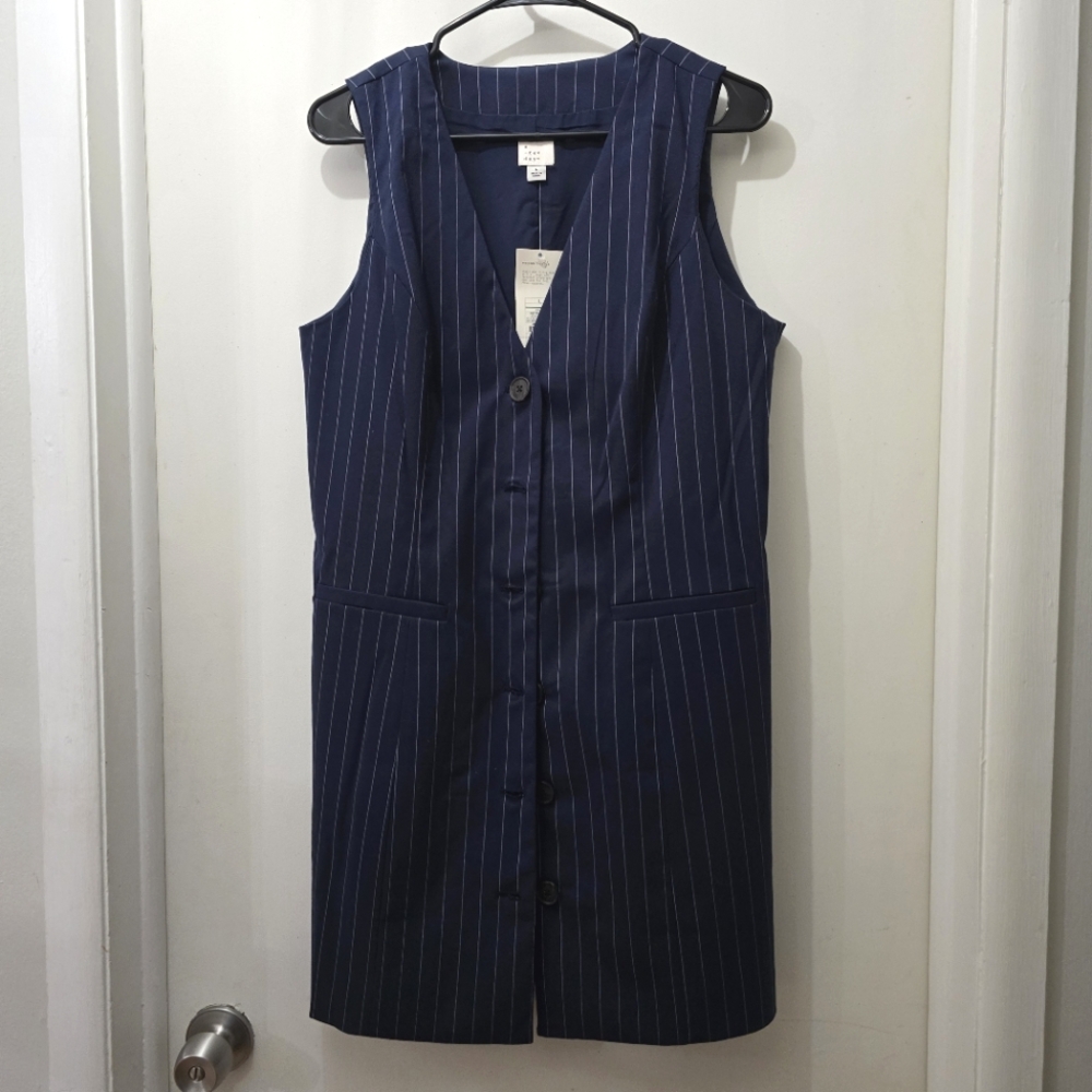 Pinstripe Dress